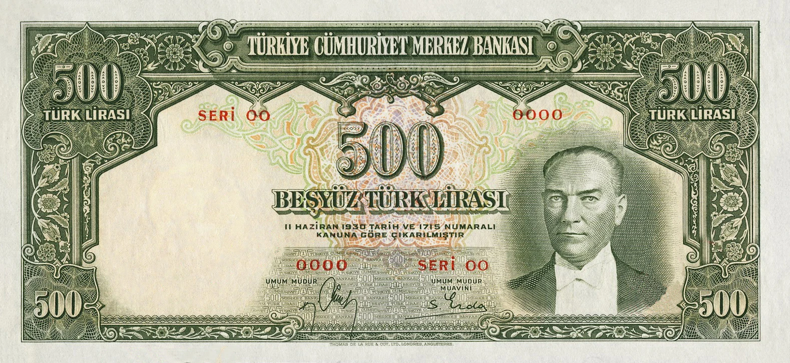 500 Türk Lirası